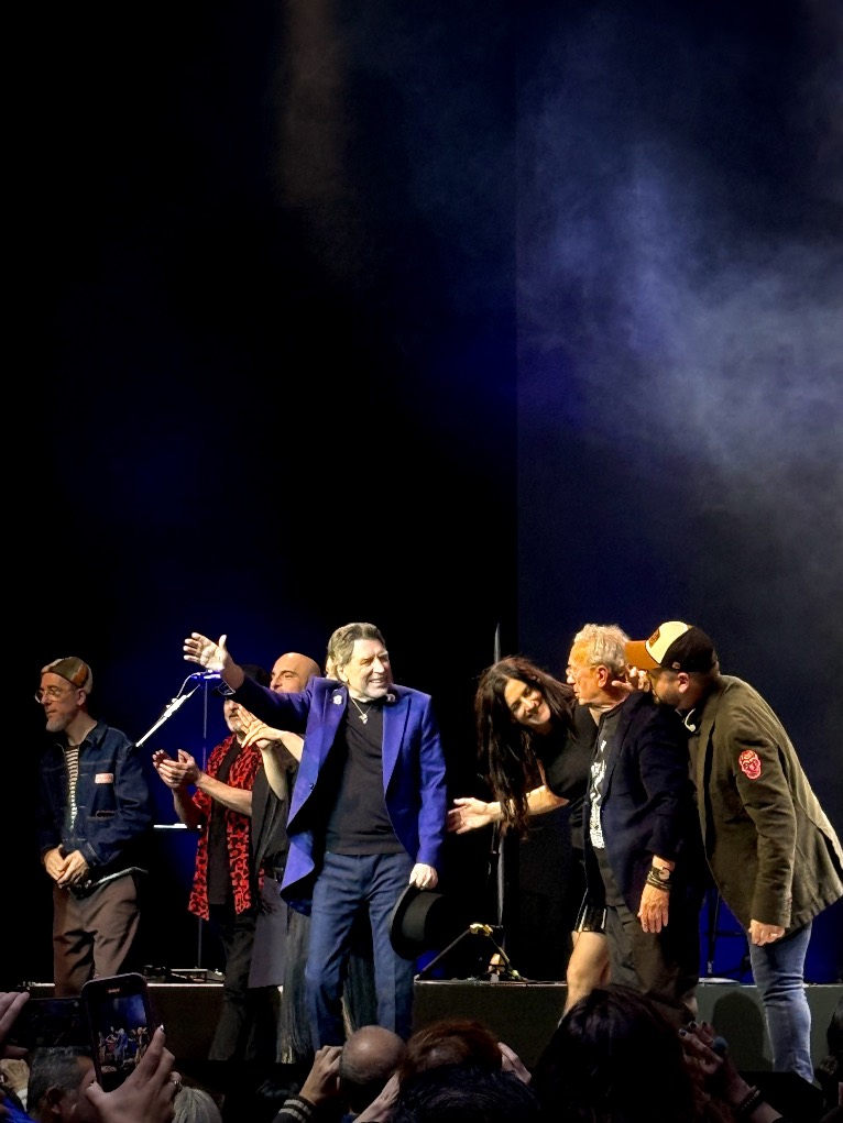 Joaquín Sabina en el Madison Square Garden de Nueva York. Tour Hola y Adiós; 1 de marzo de 2025