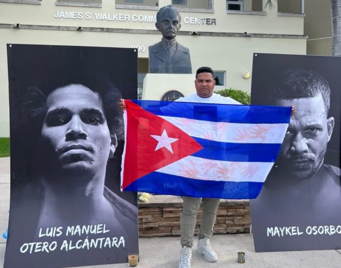 Esteban Rodríguez, activista cubano exiliado en Estados Unidos desde 2022