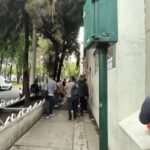 solicitantes de refugio en fila COMAR, CDMX