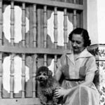 María Zambrano con perro