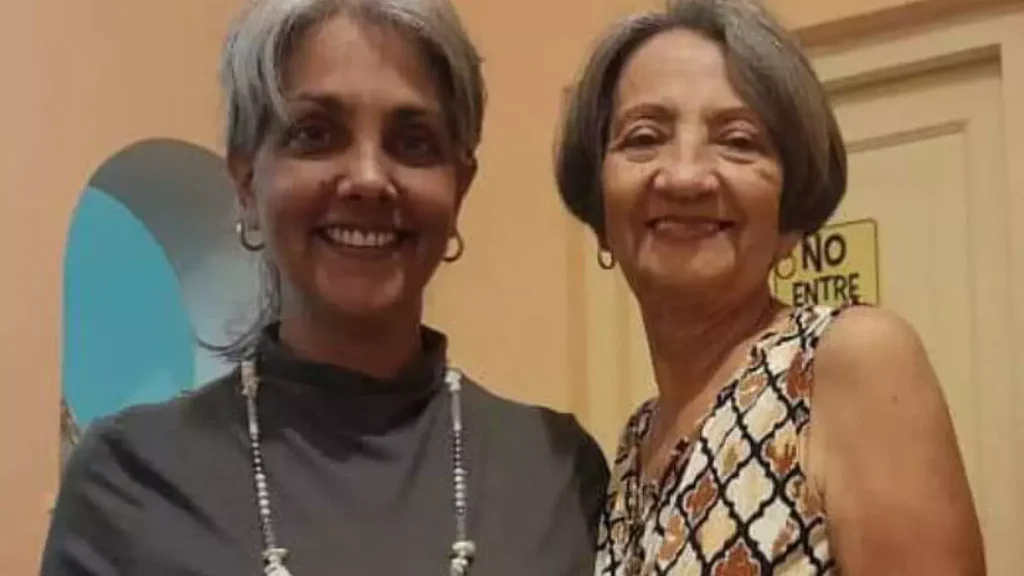 Doraiky y su madre Maura / Foto tomada de Internet