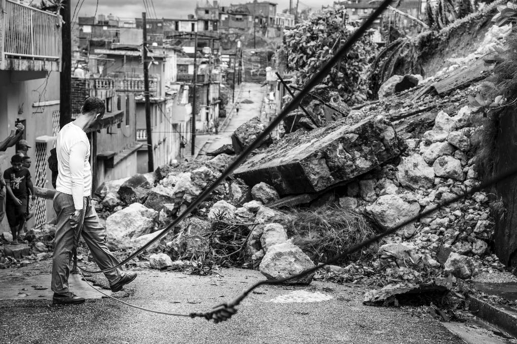 Santiago de Cuba, octubre de 2025. Tras el paso del huracán Melissa