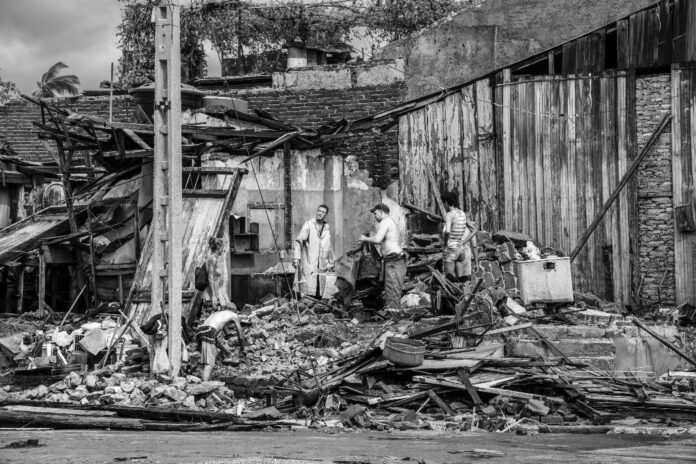 Santiago de Cuba, octubre de 2025. Tras el paso del huracán Melissa