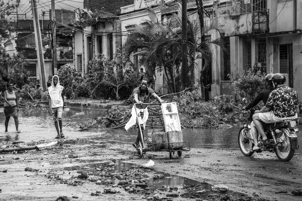 Santiago de Cuba, octubre de 2025. Tras el paso del huracán Melissa