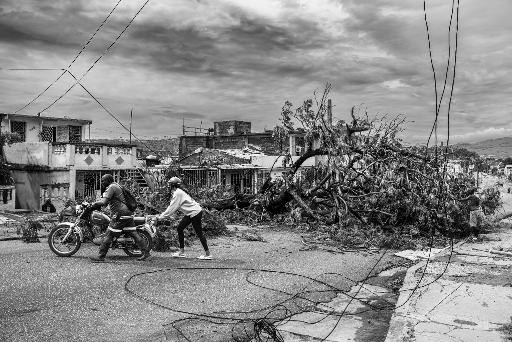 Santiago de Cuba, octubre de 2025. Tras el paso del huracán Melissa