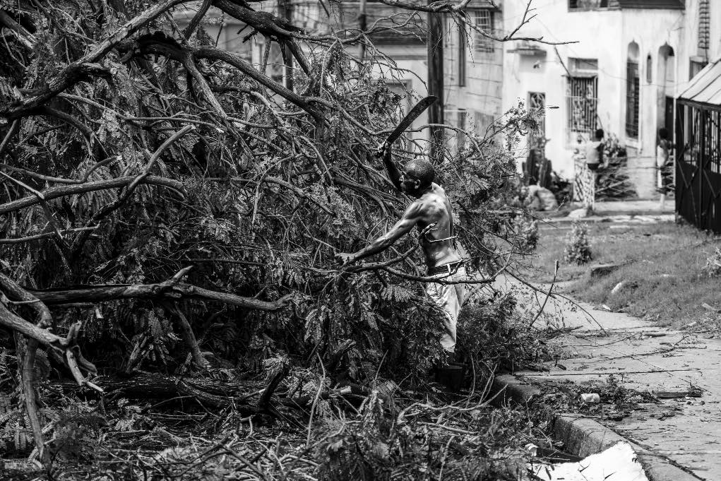 Santiago de Cuba, octubre de 2025. Tras el paso del huracán Melissa