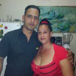 1- Yosvany Rosell García Caso junto a su esposa Mailin Sanchez. Foto Facebook Mailin Sánchez