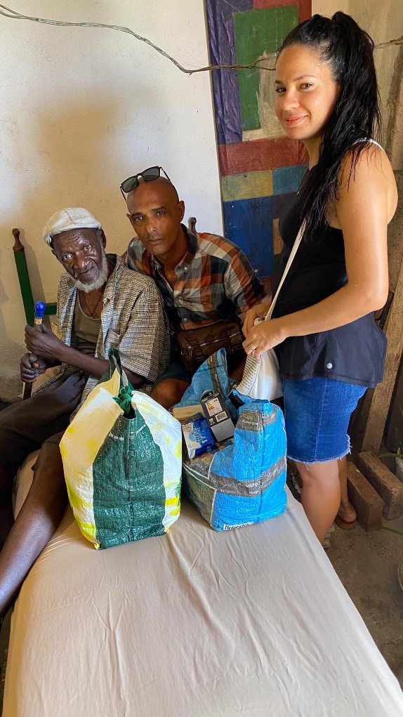 Yasser Sosa Tamayo junto a Orlando Barthelemy
