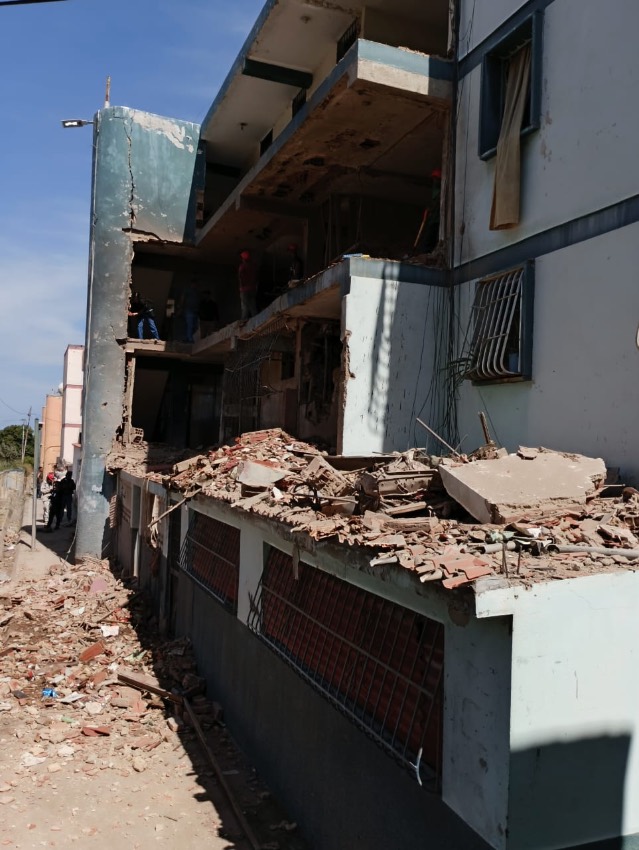 Conjunto residencial donde vive Cira González; urbanización Rómulo Gallegos, Catia la Mar, en La Guaira, Venezuela