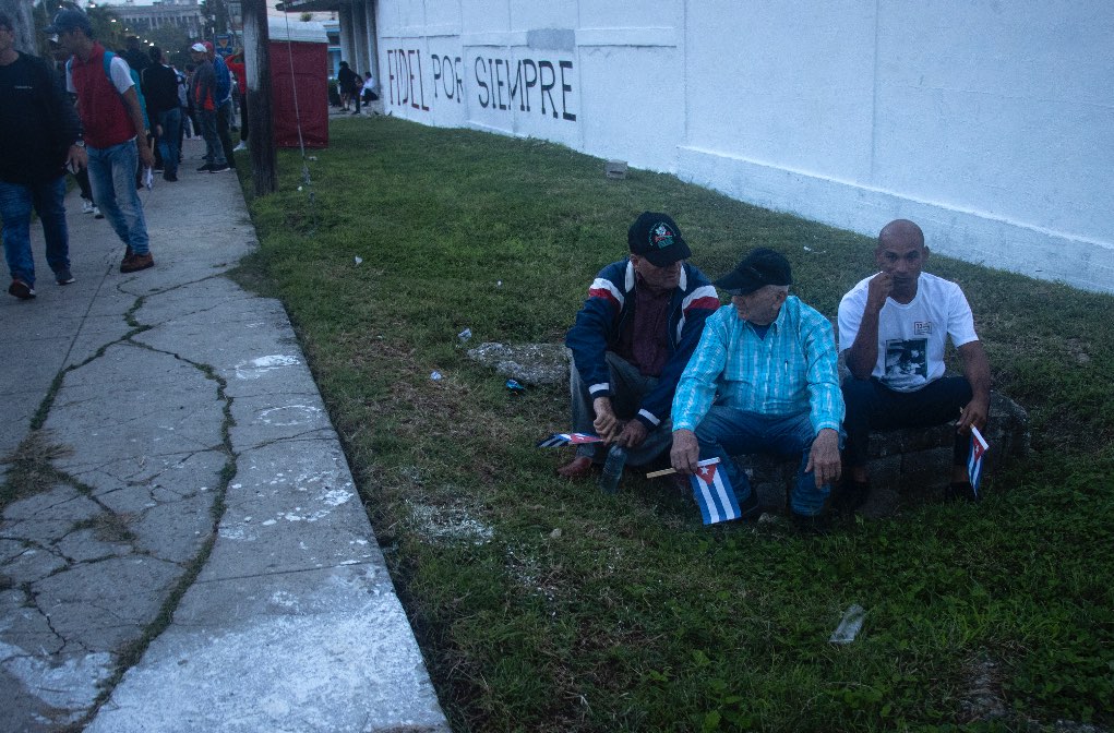En el cortejo fúnebre de los 32 militares cubanos muertos el 3 de enero de 2025 en Caracas (La Habana, 15 de enero de 2025) / Foto: ‘El Estornudo’