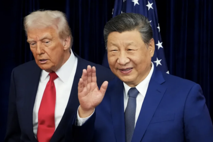 Trump, y el presidente de China, Xi Jinping, en 2025 en Busan / Foto: Andrew Harnik/Getty Images