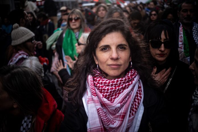 Celeste Fierro, legisladora argentina por Frente de Izquierda de los Trabajadores (MST/FIT)