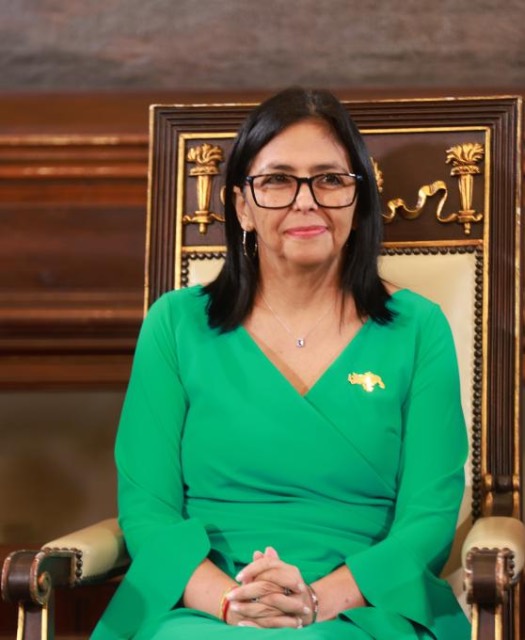 Delcy Rodríguez, juramentada presidenta de Venezuela tras el ataque estadounidense a Caracas del 3 de enero de 2026