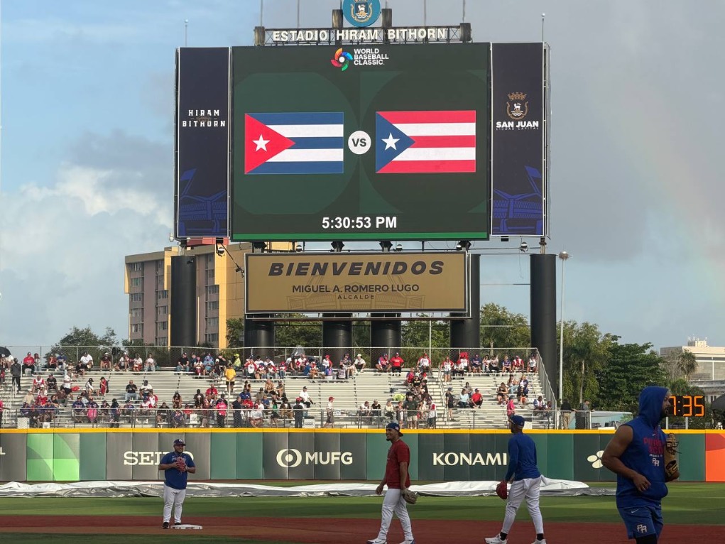 Cuba vs. Puerto Rico. Estadio Hiram Bithorn, en San Juan, Puerto Rico; 8 de marzo de 2025