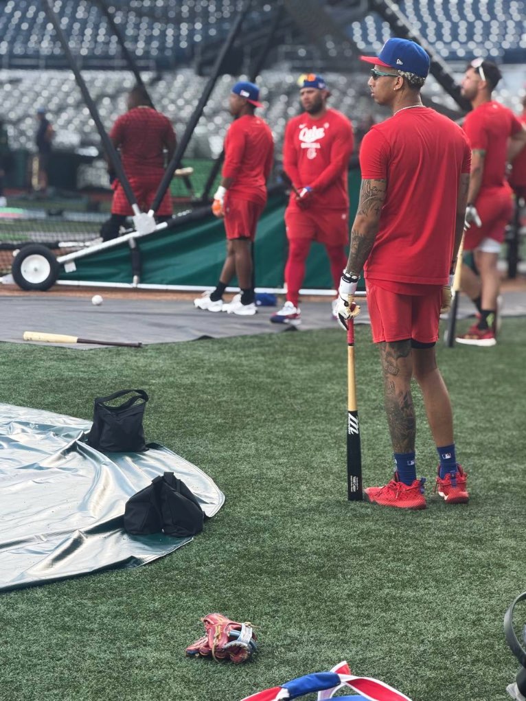 Práctica de bateo. Equipo Cuba; Clásico Mundial de Béisbol 2026