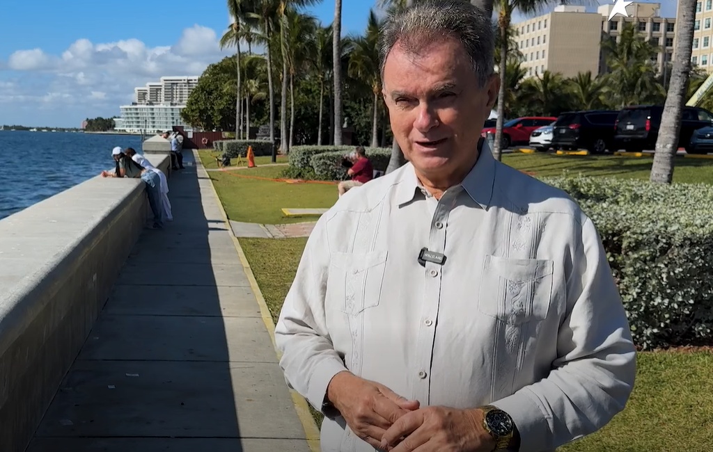 El dirigente del exilio cubano Ramón Saúl Sánchez, del Movimiento Democracia / Captura de pantalla