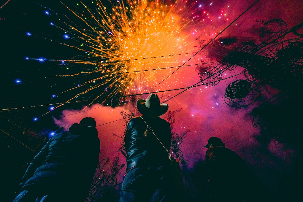 Celebración de Año Nuevo, en Ciudad de México; Pável Vélez