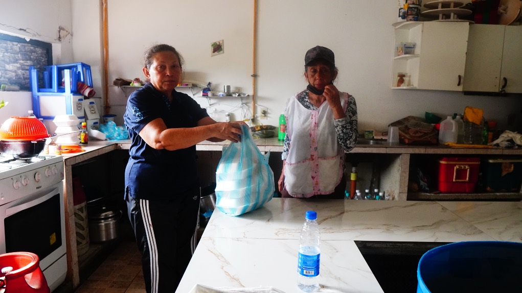 María de Paz en la cocina. La Guaira, Venezuela; junio de 2026