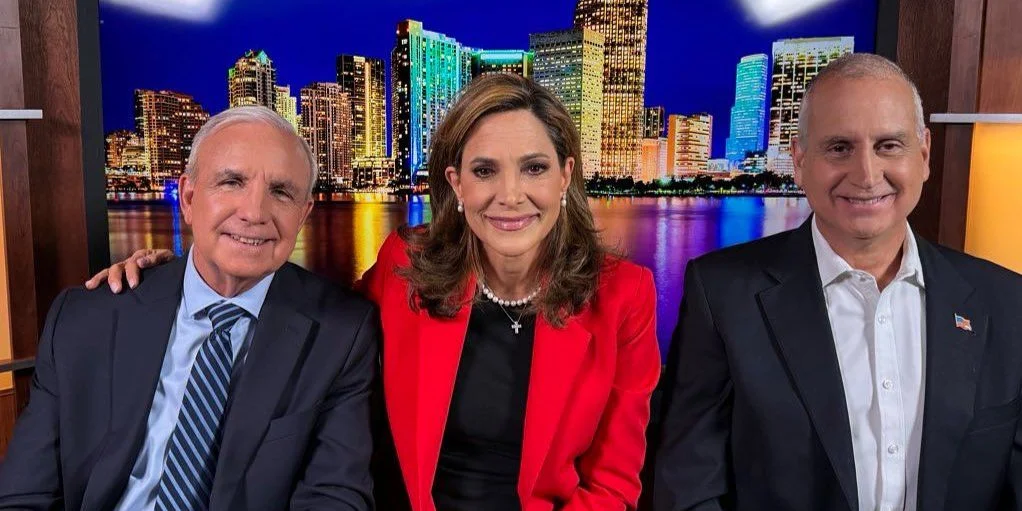 Carlos Giménez, María Elvira Salazar y Mario Díaz-Balart / Foto: @RepCarlos - X