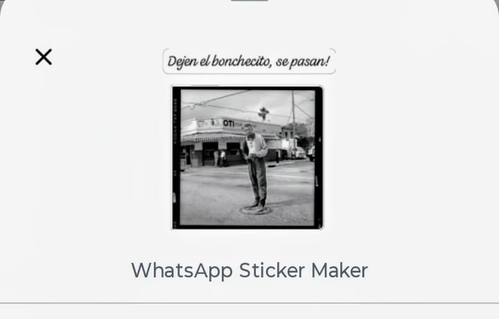 Sticker cortesía de Marcela L Gravina