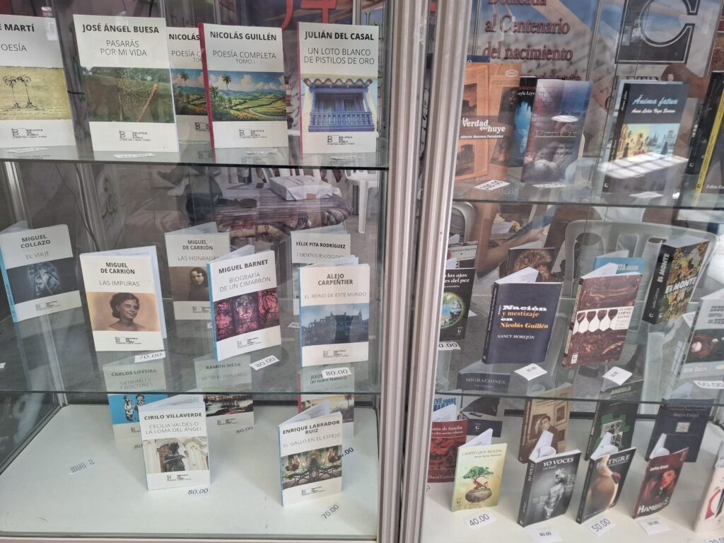 Feria del libro de La Habana / Foto: cortesía del autor