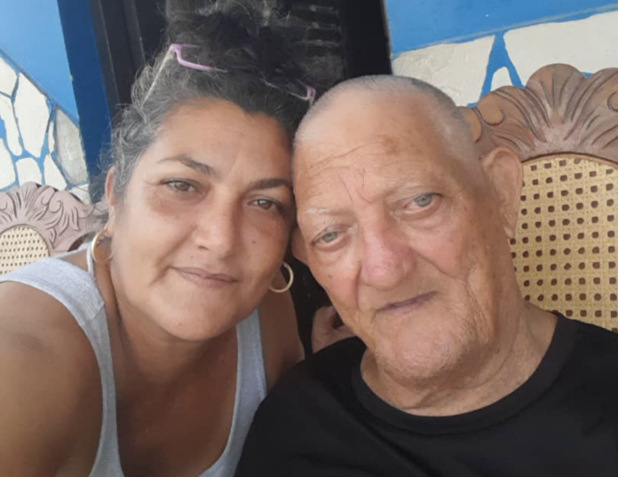 Karen y su padre Bauzá / Foto de cortesía