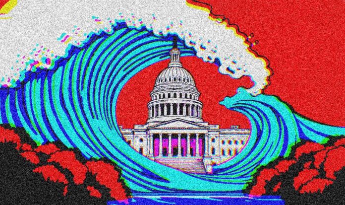 Algunos pronostican una «blue wave» en las elecciones de medio término de 2026 en Estados Unidos.