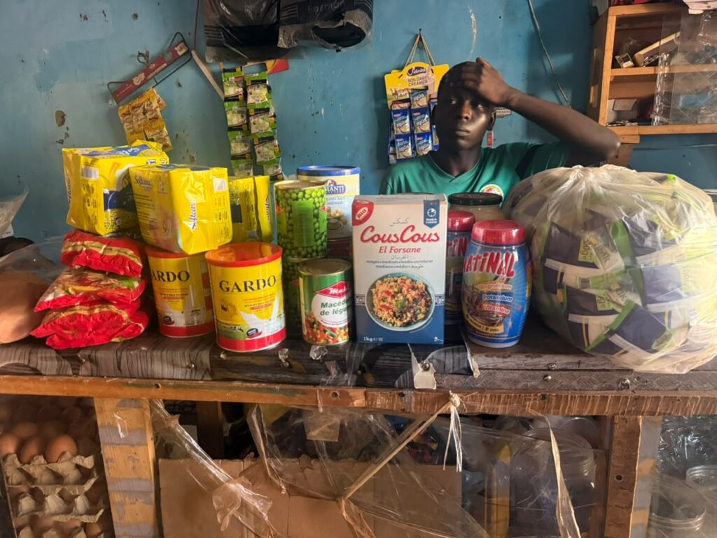 Tienda donde compran en la República Centroafricana / Foto de cortesía