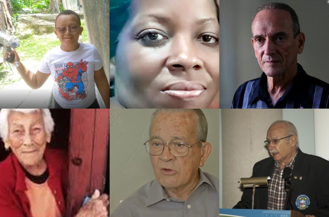 Damir Ortiz, Yoleisi Oviedo Rodríguez, Fausto Gutiérrez Cárdenas, Zoila Esther Chávez Pérez, Orlando Castro García y Jorge Gutiérrez Izaguirre